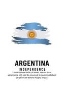 jour de l'indépendance de l'argentine-15 vecteur