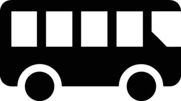 autobus transport symbole icône vecteur image. illustration de le silhouette autobus transport Publique Voyage conception image. eps dix