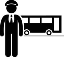 autobus transport symbole icône vecteur image. illustration de le silhouette autobus transport Publique Voyage conception image. eps dix