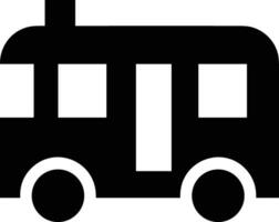 autobus transport symbole icône vecteur image. illustration de le silhouette autobus transport Publique Voyage conception image. eps dix