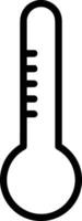 thermomètre médicament icône symbole image vecteur. illustration de le Température du froid et chaud mesure outil conception image.eps dix vecteur