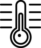 thermomètre médicament icône symbole image vecteur. illustration de le Température du froid et chaud mesure outil conception image.eps dix vecteur