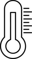 thermomètre médicament icône symbole image vecteur. illustration de le Température du froid et chaud mesure outil conception image.eps dix vecteur