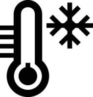 thermomètre médicament icône symbole image vecteur. illustration de le Température du froid et chaud mesure outil conception image.eps dix vecteur