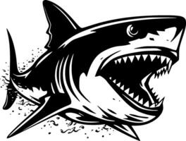 requin - haute qualité vecteur logo - vecteur illustration idéal pour T-shirt graphique