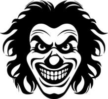 clown, minimaliste et Facile silhouette - vecteur illustration