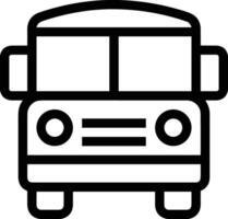 autobus transport symbole icône vecteur image. illustration de le silhouette autobus transport Publique Voyage conception image. eps dix