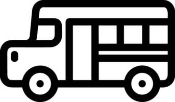 autobus transport symbole icône vecteur image. illustration de le silhouette autobus transport Publique Voyage conception image. eps dix