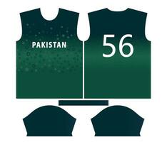 Pakistan criquet équipe des sports enfant conception ou Pakistan criquet Jersey conception vecteur