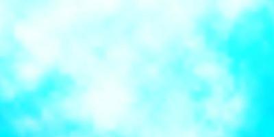 modèle vectoriel bleu clair avec ciel, nuages. nuages colorés abstraits sur l'illustration du dégradé. belle mise en page pour uidesign.