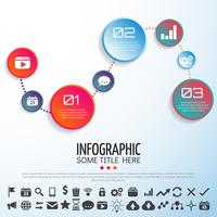 modèle de conception infographie vecteur