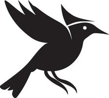 oiseau logo concept vecteur silhouette illustration