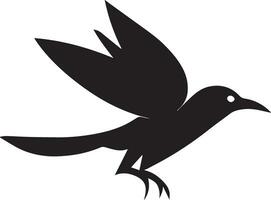 oiseau logo concept vecteur silhouette illustration