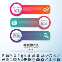 modèle de conception infographie vecteur