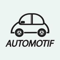 vecteur de modèle de logo de voiture automatique