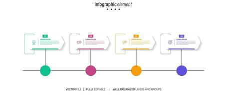 infographie conception modèle. vecteur illustration.