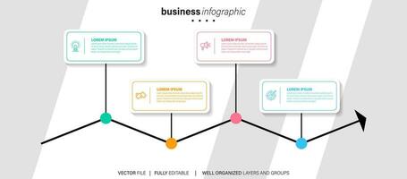 ensemble de infographie éléments Les données visualisation vecteur conception modèle. pouvez être utilisé pour pas, choix, affaires processus, flux de travail, diagramme, organigramme concept, calendrier, commercialisation Icônes, Info graphique.