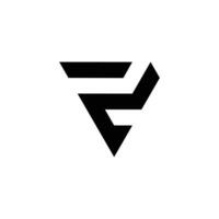 lettre p logo conception élément pour initiale ou affaires vecteur