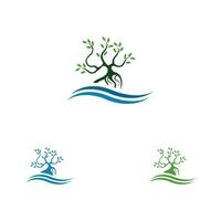 mangrove logo et symbole vecteur