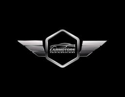 otomotive logo, une très simple, moderne et luxueux conception vecteur