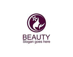logo de femme avec un style d'art en ligne moderne pour le modèle de conception de salon de beauté et de carte de visite. vecteur premium, partie 2