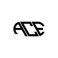 ace lettre logo conception. ace Créatif initiales lettre logo concept. ace lettre conception. vecteur
