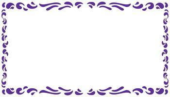 violet abstrait encadré Contexte illustration. parfait pour fond d'écran cadres, livre couvertures, faire-part, salutation cartes, sites Internet vecteur