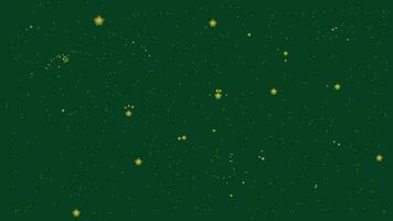 abstrait étoile Contexte dans foncé vert couleur. vous pouvez utilisation cette Créatif Contexte dans votre Noël conception prospectus ou bannière. vecteur