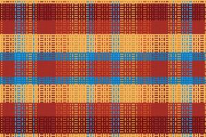 motif de couleur d'hiver tartan ou plaid. vecteur