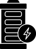 conception d'icône de vecteur de batterie