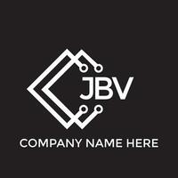 jbv lettre logo design.jbv Créatif initiale jbv lettre logo conception. jbv Créatif initiales lettre logo concept. vecteur