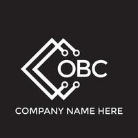 printobc lettre logo design.obc Créatif initiale obc lettre logo conception. obc Créatif initiales lettre logo concept. vecteur