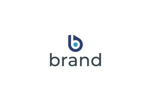 lettre b moderne et minimal affaires site Internet logo vecteur