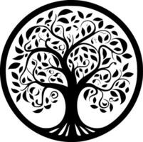 arbre - haute qualité vecteur logo - vecteur illustration idéal pour T-shirt graphique