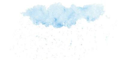 abstrait pluie des nuages dans le ciel conception avec aquarelle pour Contexte vecteur