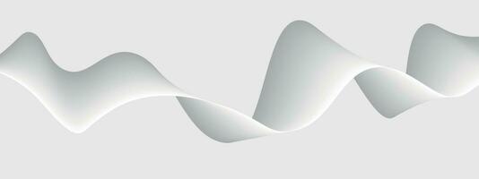 dynamique Contexte avec liquide vagues et incurvé lignes. liquide couler formes gris mélange vecteur illustration. moderne abstrait Contexte fluide.