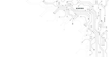 noir circuit diagramme sur blanc Contexte. vecteur