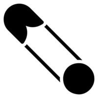 icône de glyphe de broche vecteur