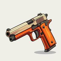 pistolet pistolet illustration vecteur