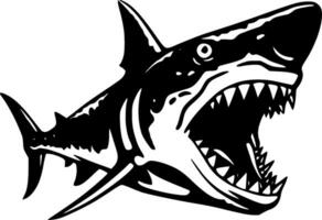 requin - haute qualité vecteur logo - vecteur illustration idéal pour T-shirt graphique