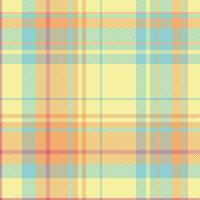 en tissu tartan plaid de textile sans couture vecteur avec une Contexte vérifier modèle texture.