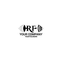 rf aptitude logo conception vecteur