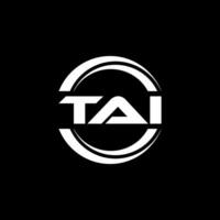 tai logo conception, inspiration pour une unique identité. moderne élégance et Créatif conception. filigrane votre Succès avec le frappant cette logo. vecteur