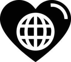 globe planète Terre icône symbole vecteur image