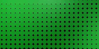 modèle vectoriel vert clair avec des cercles. design décoratif abstrait dans un style dégradé avec des bulles. modèle pour les sites Web, pages de destination.