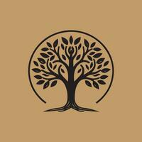 logo vectoriel arbre