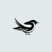 oiseau moderne logo conception vecteur