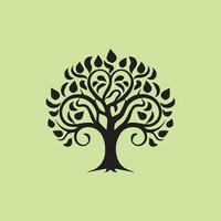 logo vectoriel arbre