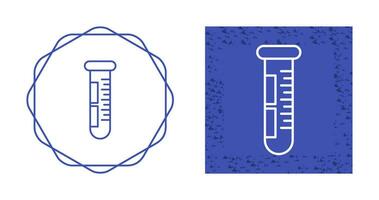 icône de vecteur de tube à essai