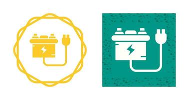 icône de vecteur de chargeur de batterie